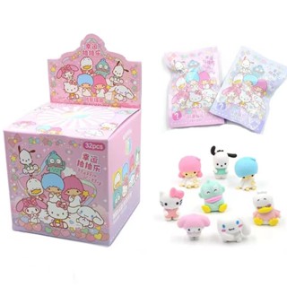 ยางลบ ลายการ์ตูน Sanrio 3d ขนาดใหญ่ 32 ชิ้น สําหรับนักเรียน