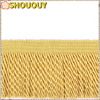 SHOUOUY ขอบผ้าม่าน สีทอง สําหรับตกแต่งโซฟา DIY