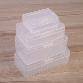 กล่องพลาสติกใส PP ทรงสี่เหลี่ยม อเนกประสงค์ ทนทาน หลายขนาด สําหรับใส่เครื่องมือช่าง