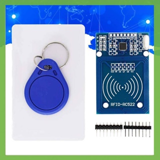 ชุดโมดูล RFID RC522 13.56MHz พร้อมแท็ก SPI การ์ดรีดเดอร์ IC