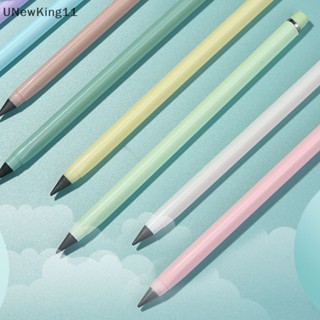 Unewking ดินสอกด ลบได้ ไม่หักง่าย สีดํา สําหรับนักเรียน