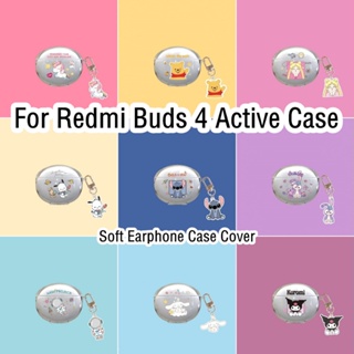 【imamura】เคสหูฟัง แบบนิ่ม ลายการ์ตูน สไตล์ฤดูร้อน สําหรับ Redmi Buds 4 Redmi Buds 4