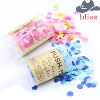 BLISS ลูกปา ป๊อปเปอร์ สีพาสเทล สําหรับปาร์ตี้วันเกิด ครบรอบ 1 ชิ้น