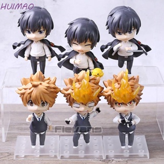 HUIMAO ฟิกเกอร์ PVC รูปการ์ตูนอนิเมะ Katekyo Hibari Kyoya Reborn Sawada ของเล่นสําหรับเด็ก