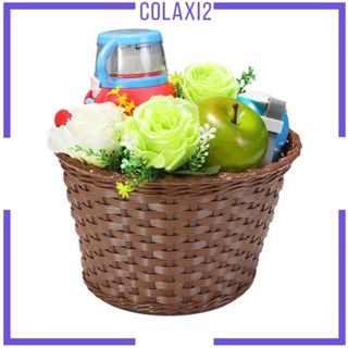 [Colaxi2] ตะกร้าใส่สัตว์เลี้ยง กันน้ํา ถอดออกได้ อุปกรณ์เสริม สําหรับติดด้านหน้ารถจักรยานเด็ก