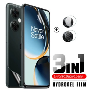 3to1 ฟิล์มไฮโดรเจลนิ่ม กันรอยหน้าจอกล้อง ด้านหลัง สําหรับ OnePlus Nord CE 3 Lite CE3 Light Not Glass One Plus N30 N 30 5G