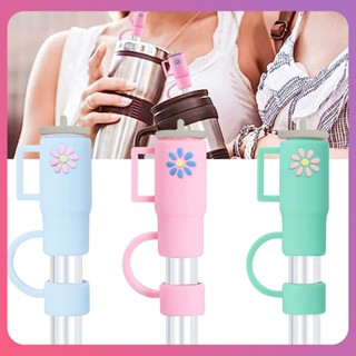 Creative Cartoon Cup Straw Dust Cap ซิลิโคนคุณภาพสูงเครื่องดื่มกาแฟบุคลิกภาพ Straw Cap ปลอดภัยยางนุ่มทนทานทำความสะอาดง่าย Home Accessories [COD]