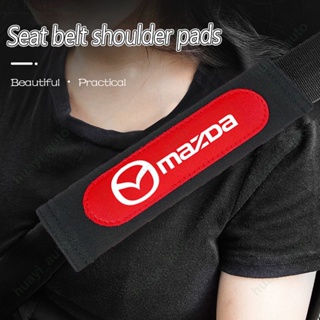 [Comfortable Driving] ปลอกหุ้มเข็มขัดนิรภัย หนังนิ่ม อุปกรณ์เสริม สําหรับ Mazda Cx 5 3 2 Cx 8 Cx 3 Cx 30 6 Bt 50 Mx 5 5 Rx8