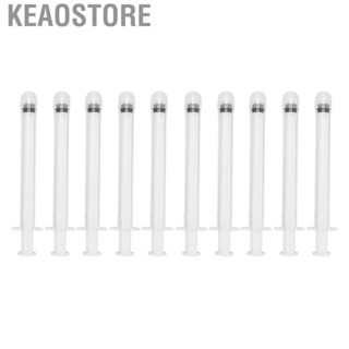 Keaostore Disposable Vaginal  Applicators  10 Pack Clear Scale Feminine Care Accurate Measurement Portable Hygienic for Female Gel