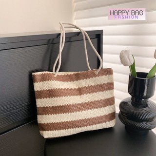 【พร้อมส่ง】happy bag fashion กระเป๋าสะพายข้าง กระเป๋าแฟชั่น  รุ่น D-1312