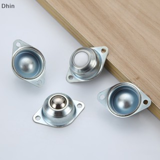 [Dhin] Metal Steel Swivel Ball Caster Wheel Universal Eye Round Wheel For Machinery Trolleys Furniture Caster Hardware Accessories COD