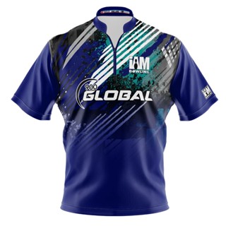 เสื้อโปโล 3D 900 Global DS Bowling Jersey 1522-9G สําหรับผู้ชาย