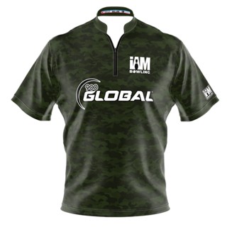 เสื้อโปโลแขนสั้น ลายทีมชาติฟุตบอลชั้นนํา 900 Global DS Bowling Jersey 2045-9G 3D