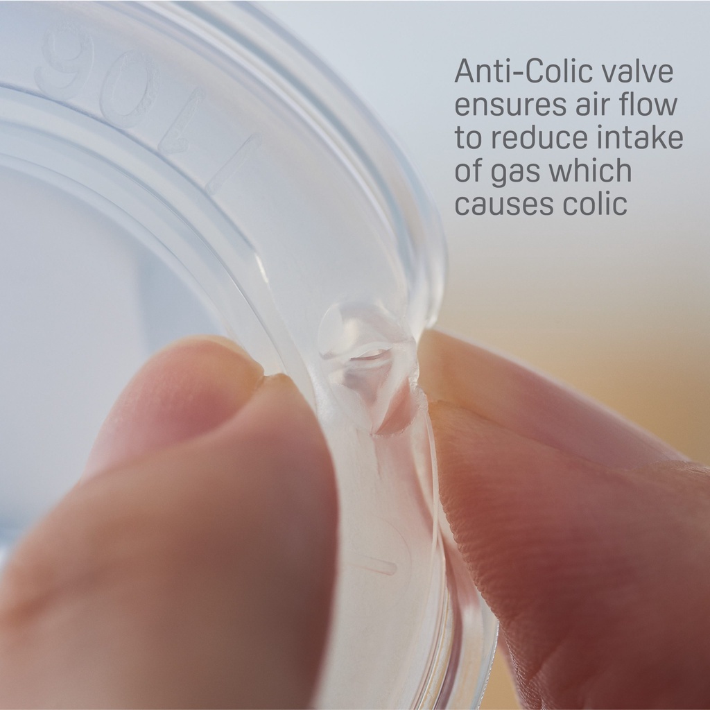 พร้อมส่ง จุกนมซิลิโคน เกรดอาหาร รูปนกพิราบ รุ่นที่ 3 สําหรับขวดนมคอกว้าง