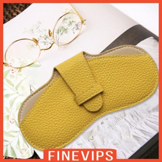 [Finevips] กระเป๋าเคสใส่แว่นตากันแดด แบบพกพา สีพื้น สําหรับเดินป่า ตั้งแคมป์ ช้อปปิ้งกลางแจ้ง