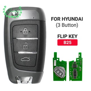 Keydiy B25 KD รีโมตกุญแจรถยนต์ 3 ปุ่ม สําหรับโปรแกรมเมอร์ Hyundai Style KD900 KD-X2 KD MINI URG200