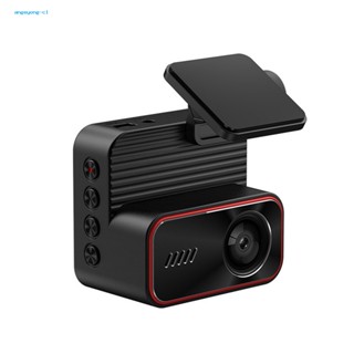 Angeyong Compact Mini Dash Cam 170° กล้องบันทึกวิดีโอ มุมกว้าง เพื่อความปลอดภัย อุปกรณ์เสริม สําหรับรถยนต์