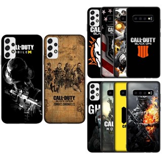 Xx18 เคสโทรศัพท์มือถือ ซิลิโคนนุ่ม ลายเกม Call of Duty สําหรับ Samsung S22 A53 A73 Plus Ultra