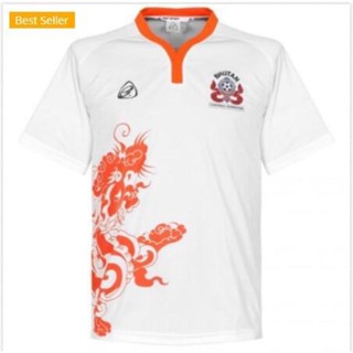 เสื้อกีฬาแขนสั้น ลายทีมชาติฟุตบอล Bhutan National Team ของแท้