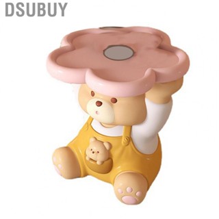 Dsubuy Bear Tray Statue  Vivid Appearance Lightweight Bright Colors Environment Friendly Resin Ornament for Storing Keys Jewelry Snacks