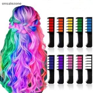 Ozth แปรงย้อมสีผมชั่วคราว แบบใช้แล้วทิ้ง 10 สี