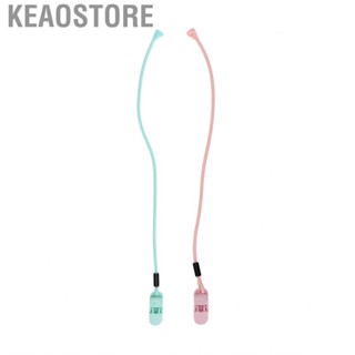 Keaostore Clips Silicone  Lost Lanyard  Holder Accessory F