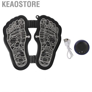 Keaostore EMS Foot Stimulator  Pad 6 Modes Relaxation 9 Gear Adjustable for Fatigue Leg