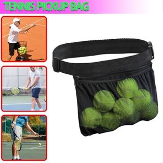 Tennis Ball Holder Waist Bag Pickleball Balls Storage Portable Pouch Pocket