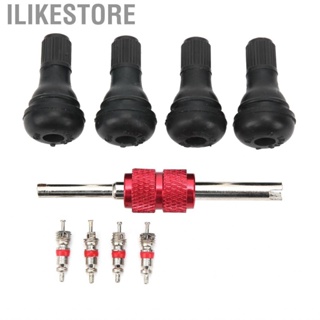 Ilikestore Tire  Kit  Anodizing Automotive Valve Nozzle Portable Professional for