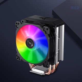 Ace CR1300 พัดลมระบายความร้อนฮีทซิงค์ CPU RGB 12V PWM 9 ซม. 4 Pin 3 ท่อ สําหรับ LGA 1151