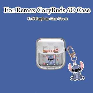 【Trend Front】เคสหูฟัง แบบนิ่ม ลายการ์ตูน สําหรับ Remax CozyBuds 6C Remax CozyBuds 6C