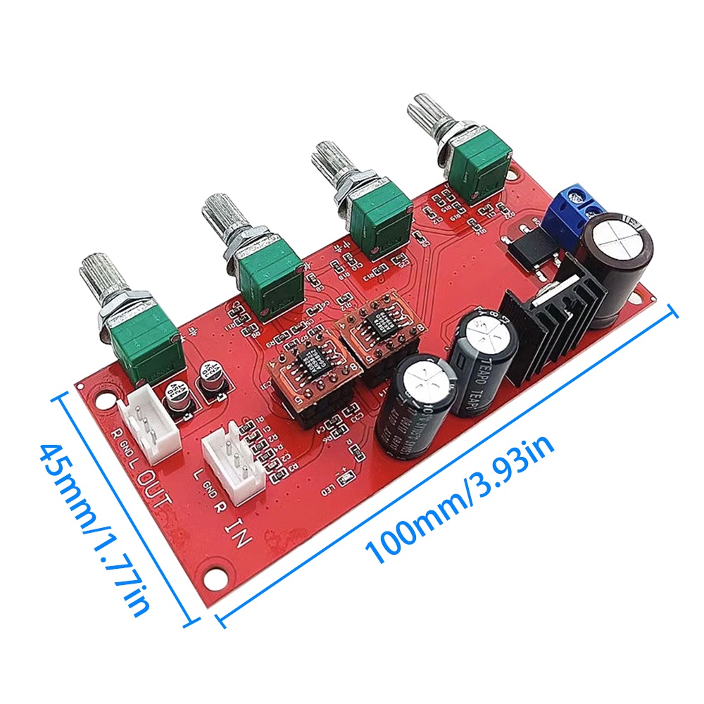 Pcbfun Ad828 บอร์ดขยายเสียงสเตอริโอ Hifi ควบคุมระดับเสียง