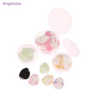 Brightstar พัฟฟองน้ําแต่งหน้า ขนาดเล็ก 5 10 ชิ้น