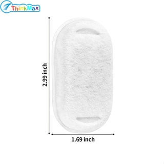 อะไหล่ไส้กรองน้ําพุ สเตนเลส แบบเปลี่ยน สําหรับสัตว์เลี้ยง แมว 67 ออนซ์ 2 ลิตร 16 แพ็ค