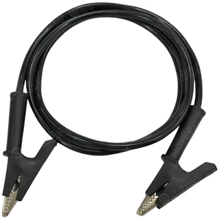 [ 1เส้น ] ALW-70036 สายปากคีบ Alligator Clip 10A 1เมตร Size 1.0mm² สายปากคีบ สายแทส Alligator Clip Wire สายปากคีบ หัว...