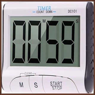 Jaz Dc101 นาฬิกาจับเวลาดิจิตอล หน้าจอ Lcd ขนาดใหญ่ สําหรับทําอาหาร