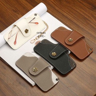 CYMX เคสแว่นตา หนัง PU ป้องกันแรงกดดัน สไตล์เรโทร