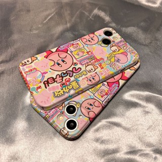 ใหม่ เคสโทรศัพท์มือถือคู่รัก กันหล่น ลายการ์ตูนคอมมิก Star Kirby สําหรับ OPPO Reno8 Reno7pro reno6 7z Reno5 R17 A53 A9 2020 F11 A31 F9 A15 A78 A77 Findx5pro