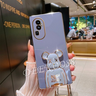 เคสโทรศัพท์มือถือ ลายหมีน่ารัก พร้อมขาตั้ง สําหรับ OPPO Reno10 Pro+ Pro Plus A78 4G 5G Reno 10 10Pro Reno10Pro+ 2023 OPPOA78