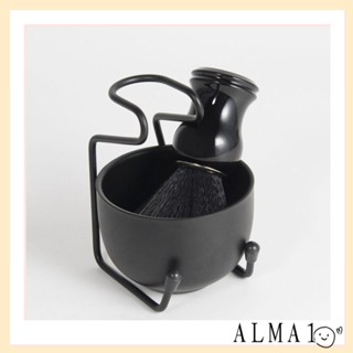 ALMA ชุดแปรงโกนหนวดเครา ขนแปรงสังเคราะห์