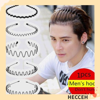 Hecceh ที่คาดผม แบบหยักศก สีดํา สไตล์อลิซ