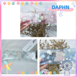 DAPHS กระเป๋าดินสอ กระเป๋าเครื่องสําอาง อเนกประสงค์ ลายสัตว์ ขนาดเล็ก สําหรับเด็กผู้หญิง