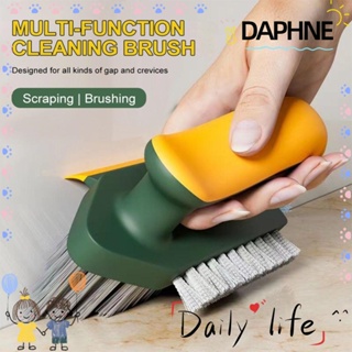 Daphne แปรงทําความสะอาดมุมกระเบื้อง หน้าต่าง 4 In 1 รูปตัว V อเนกประสงค์ ทนทาน