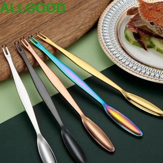 Allgoods ส้อมสเตนเลส อเนกประสงค์ สําหรับจิ้มวอลนัท ปู อาหารทะเล