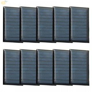 【VARSTR】Wholesale Bundle Pack of 10 Small Solar Cells Panel 5V 30mA DIY Electronics Kit