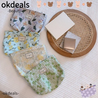 OKDEALS กระเป๋าเครื่องสําอาง ขนาดใหญ่ จุของได้เยอะ สําหรับผู้หญิง