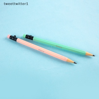 Twee ใหม่ ปากกาดินสอ ไม่มีหมึก 14 ซม. 1 ชิ้น พร้อมยางลบ EN