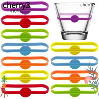 Cherry3 ที่มาร์กแก้วไวน์ แก้วเบียร์ แบบซิลิโคน