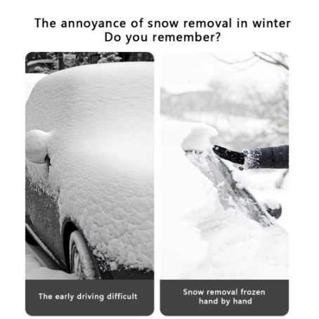 บังแดดรถยนต์ ม่านบังแดดกระจกหน้า ผ้าคลุมรถยนต์ กันน้ำ กันแดดรังสี UV ใส่รถทุกรุ่น เนื้อผ้าคุณภาพสูง - รูปที่ 6