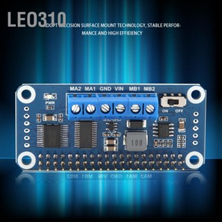 Leo310 บอร์ดไดรเวอร์มอเตอร์ Dc 2 ทาง Pwm Dual H Bridge I2C อินเตอร์เฟซ สําหรับ Raspberry Pi